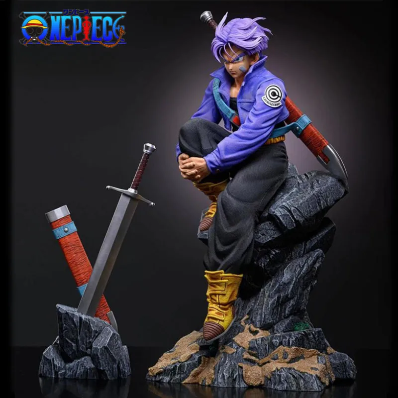 

Seven Dragon Ball Torankusu 28cm Name Scene Final Warrior Tranx Statue Handmade Anime Surrounding Desktop Decoration Boy Gift