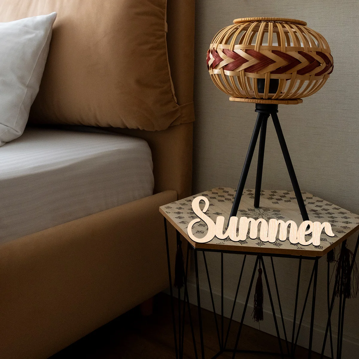 1pc Custom Content Wooden Name Tag Personalized Multi Color Choice Home Wall Decor Holiday Decoration