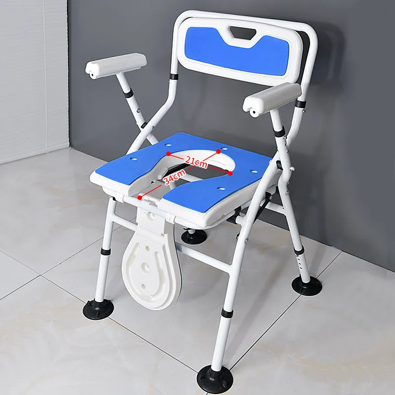 ^Foldable Space Saving Bathroom Chair Designer Makeup Bedroom Shower Stool Elderly Metal Taburete Plegable Postmodern Furniture
