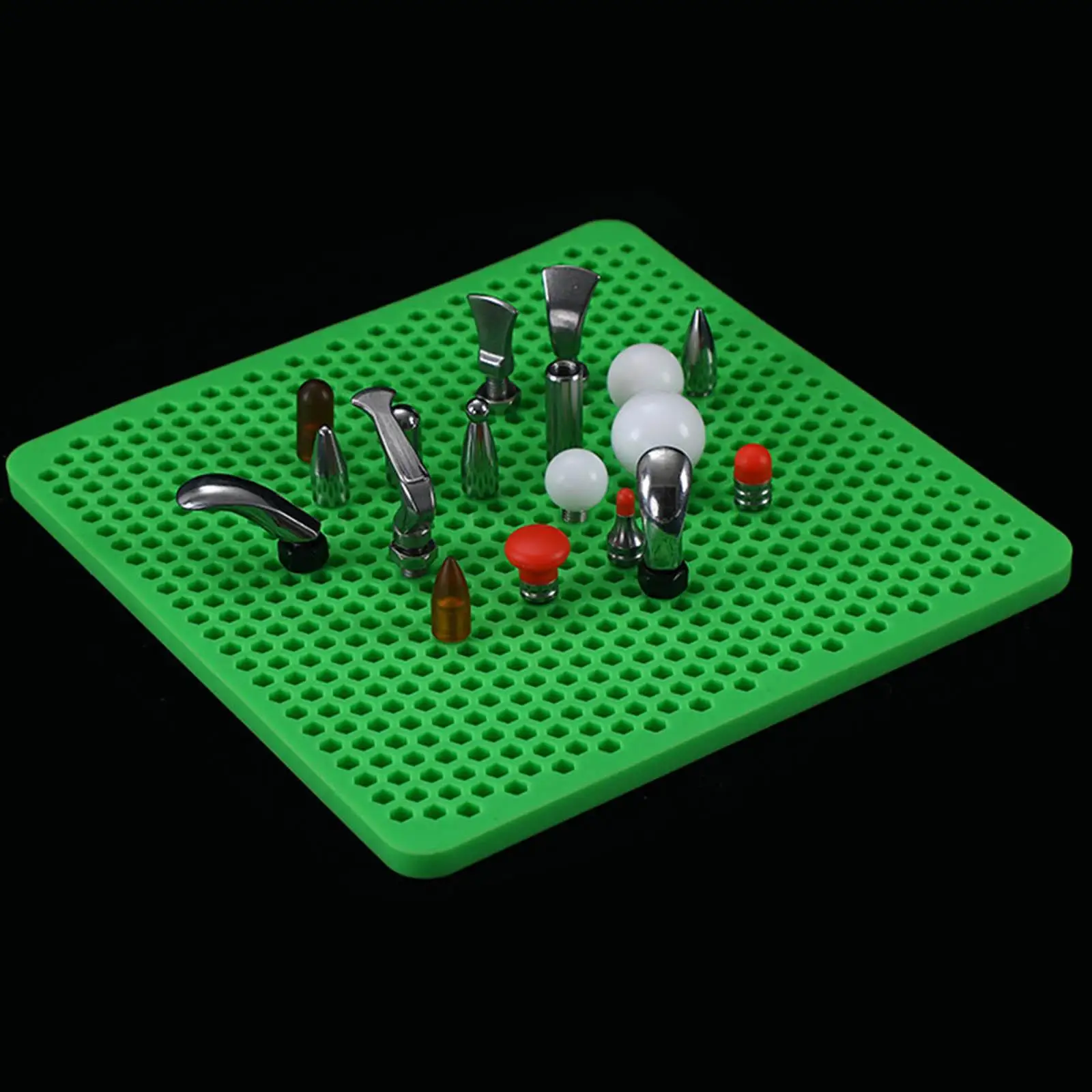 

M8 Thread Auto Dent Repair Heads Tips Organizer Board Multipurpose Professional Accessories Small Parts Holder Silicone