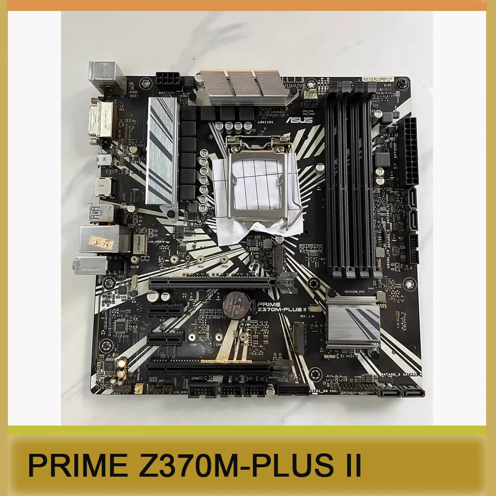 

Поддержка материнской платы 1151-контактная память DDR4 PRIME Z370M-PLUS II