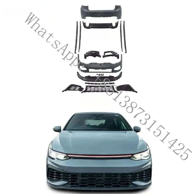 

Suitable High Quality G TI CS Style Body Kit 8 With Front Lip Front Rear Bumper Auto Exterior Upgrade Parts