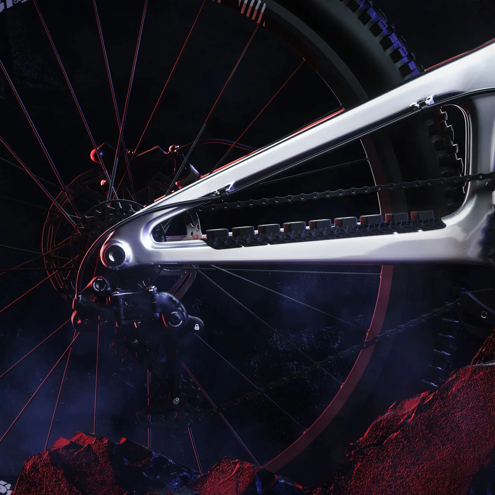 Bike Chain Cover Protector Durable Cycling Accessory Anti-Scratch Pad for Mountain Road Foldable Bikes Bike Chain Guards