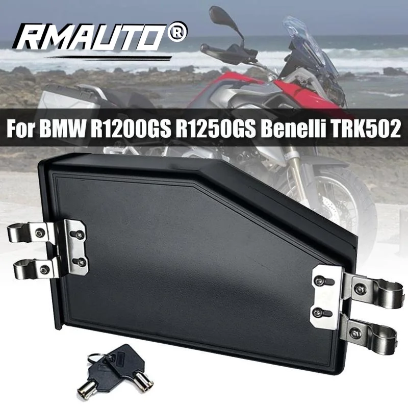 Motorcycle Storage Box Side Repair Tool Box Waterproof for BMW R1200GS LC Adventure R 1200 GS 2014-2019 R1250GS R1200GS