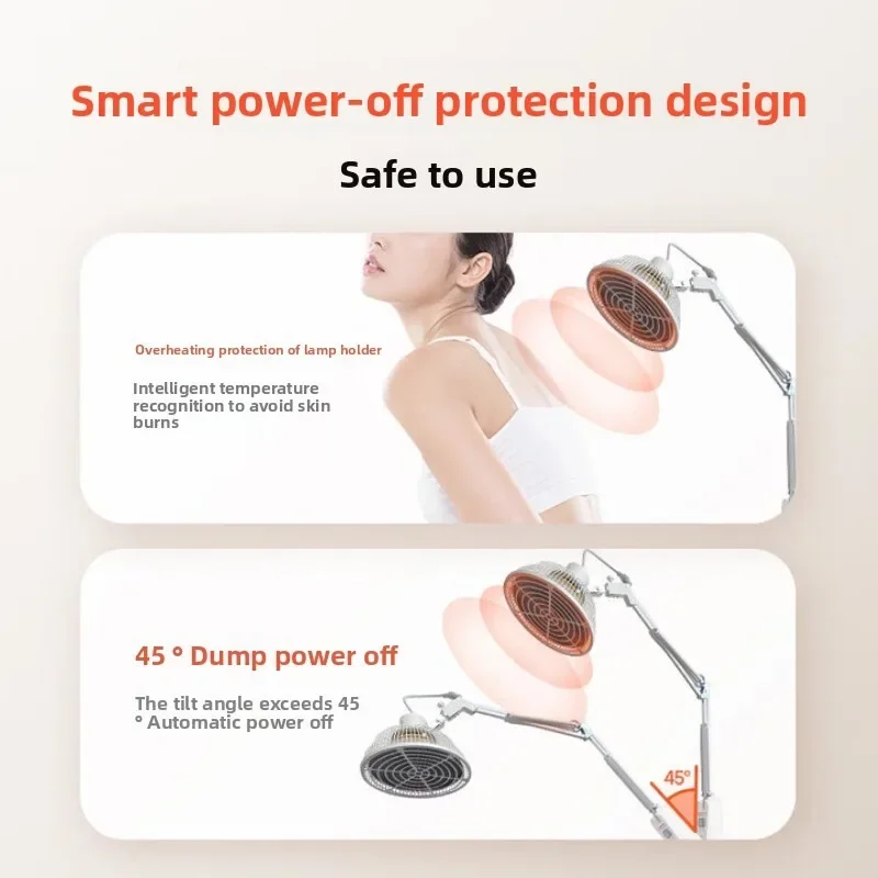 Cervical vertebra and knee arthritis baking lamp Household, physiotherapy lamp