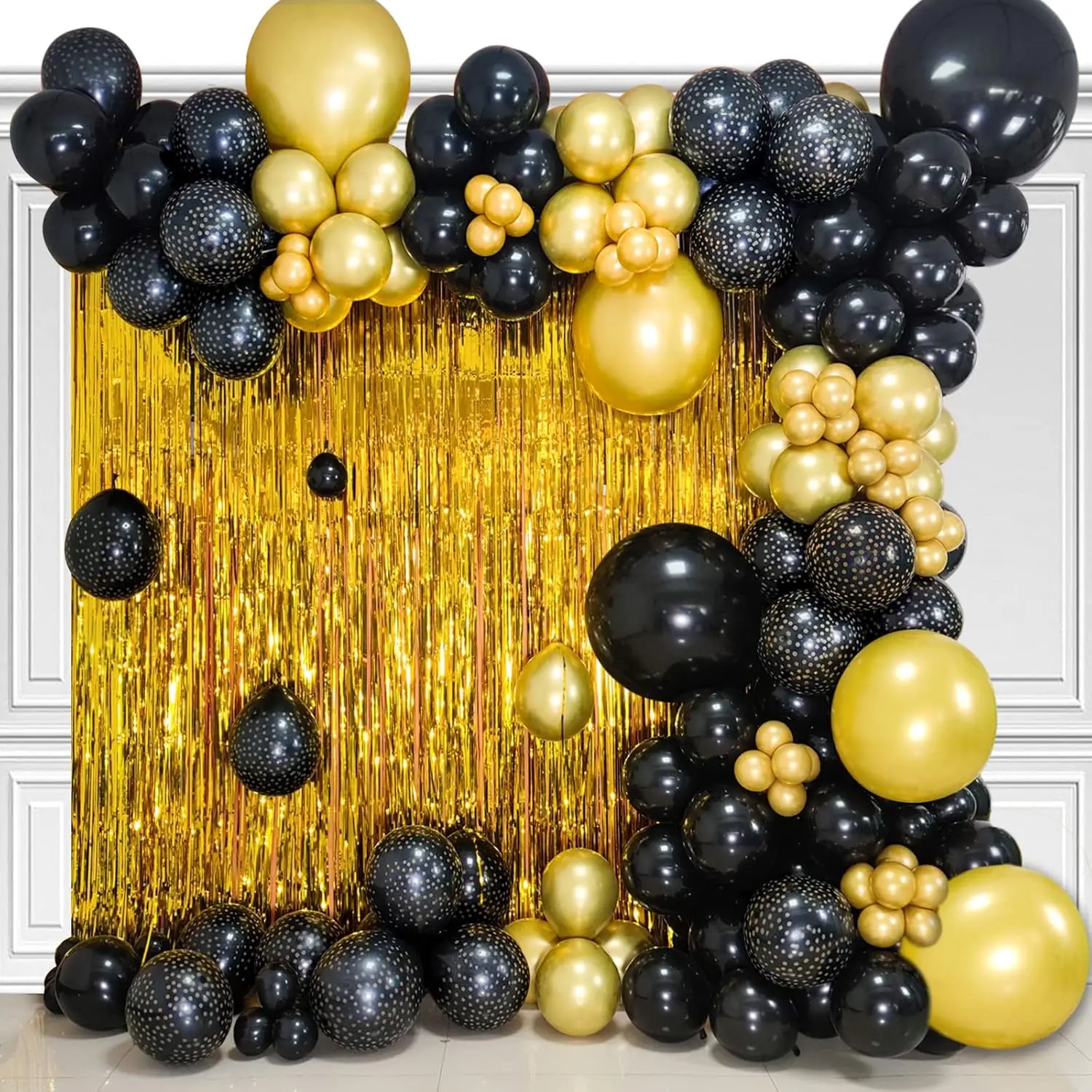 5-100 قطعة/الحزمة 12 بوصة بالون اللاتكس الأسود لحفل زفاف عيد ميلاد استحمام الطفل المشاركة الذكرى لوازم الديكور صالح