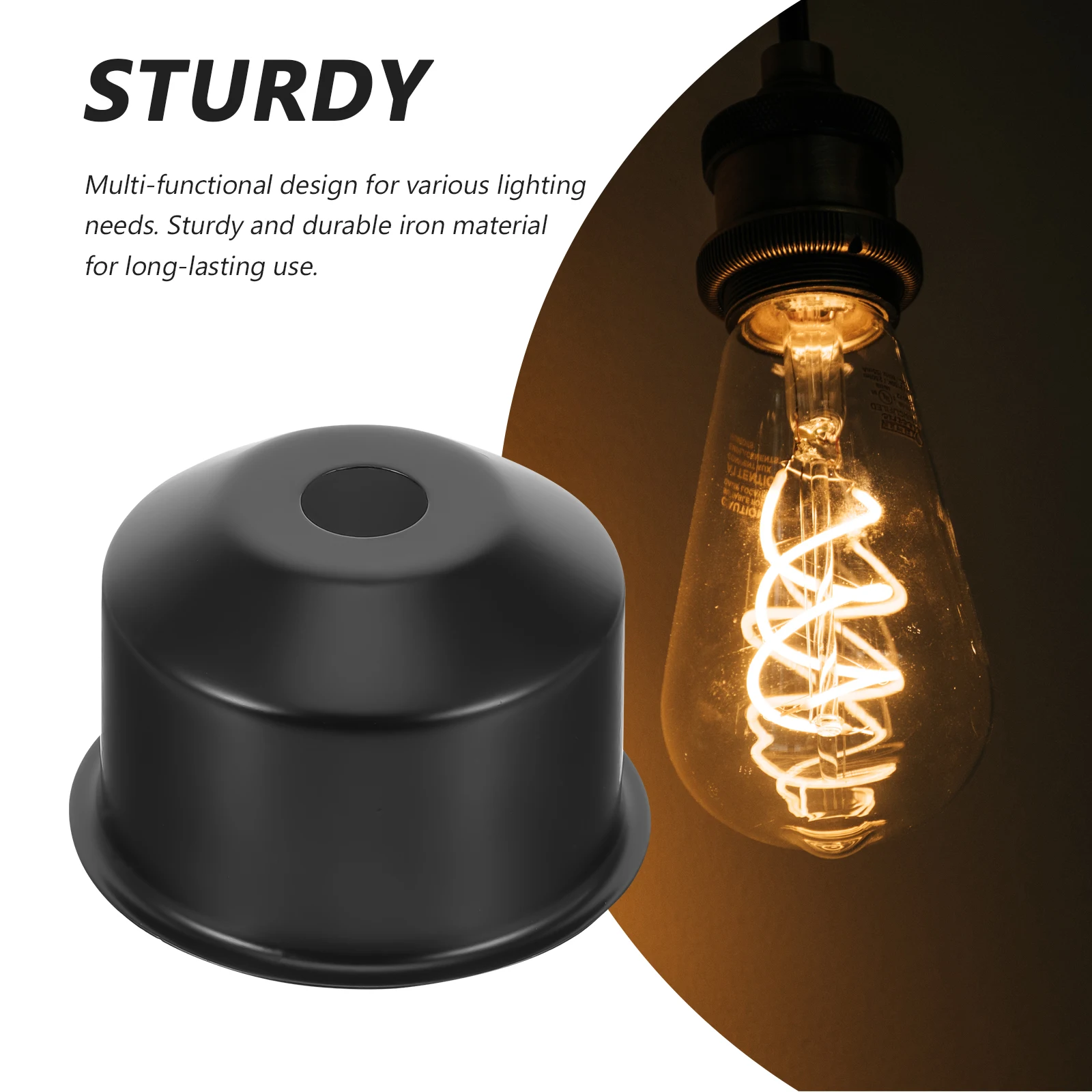 

1pcs E27 Holder Cup Base Fitting For Diy Table Wall Ceiling Lamp Metal Lamp Cups Finials Lighting