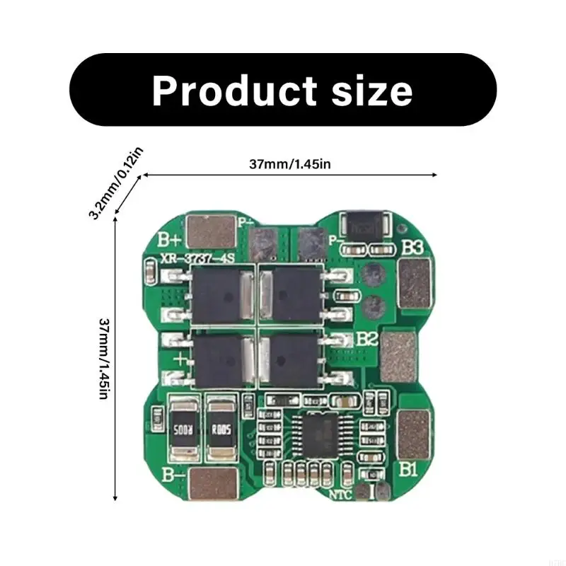 H7BC 4S 18650 Módulo 14.8V 20A Overgrafié excesivo Circuitos Circuitos Protecciones