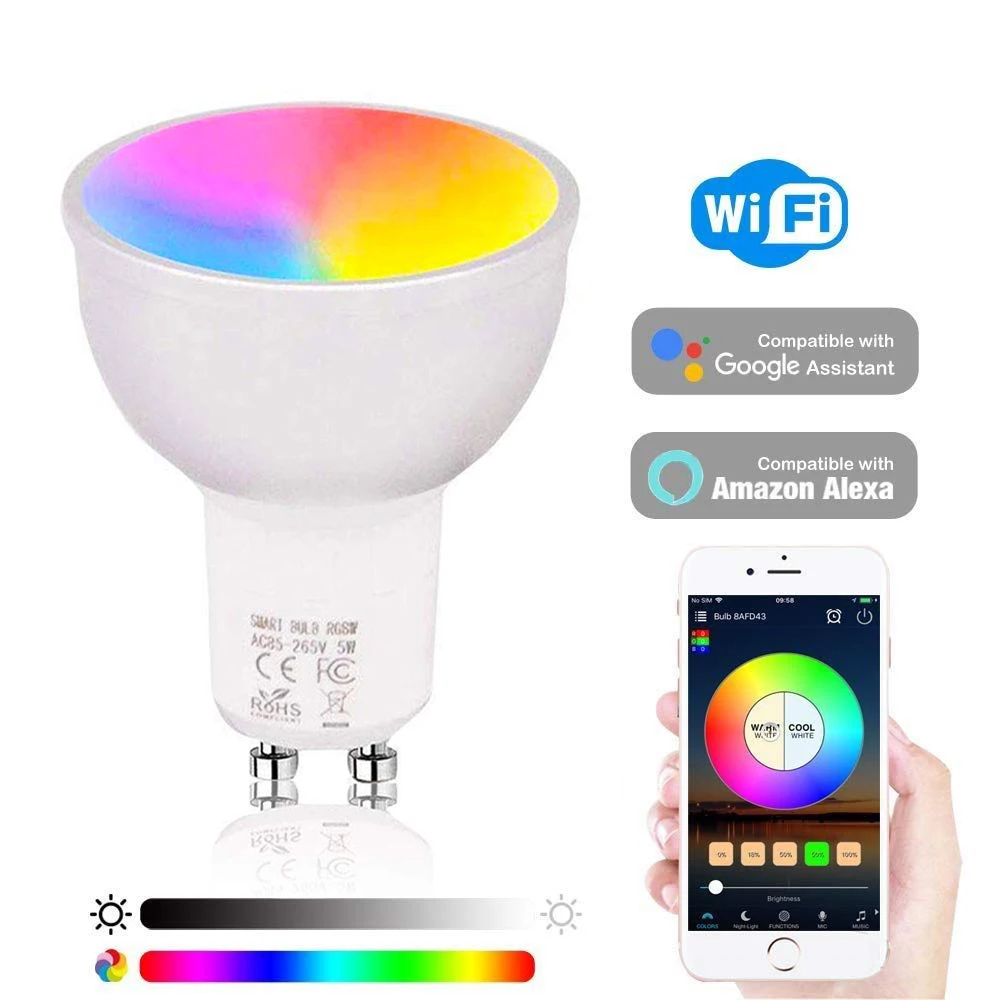 Tuya Smart Led Bulb Light/GU10 Smart Led Bulb Light