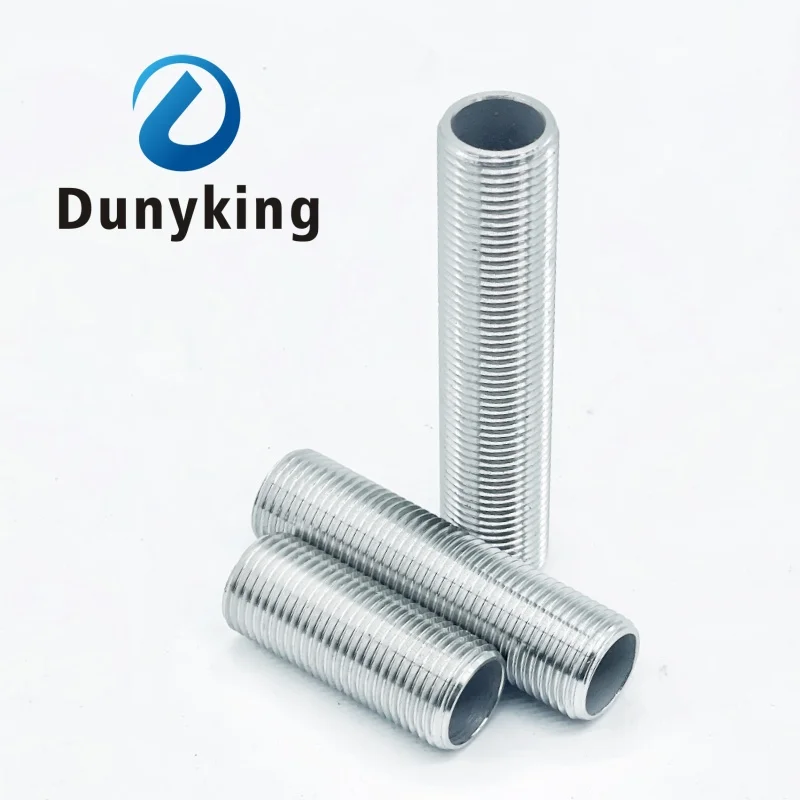 1/4" 3/8" 1/2" 3/4" 1" 1-1/2“ BSP Male Thread 304 Stainless Steel Full Thread Nipple Pipe Fitting Connector Adapter male jointer