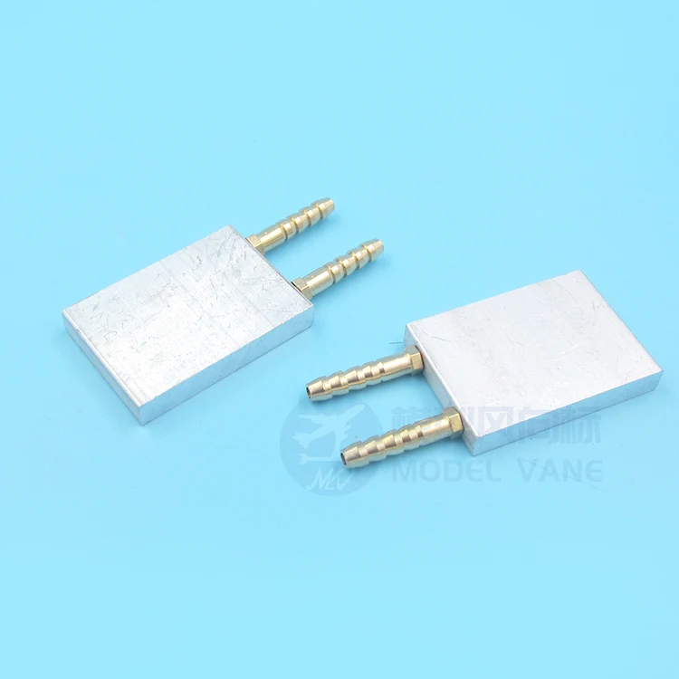 1PC 40*28*6mm Aluminum Alloy ESC Radiator Water Cooling Block Watercool Sheet for RC Brushless Electric Boat