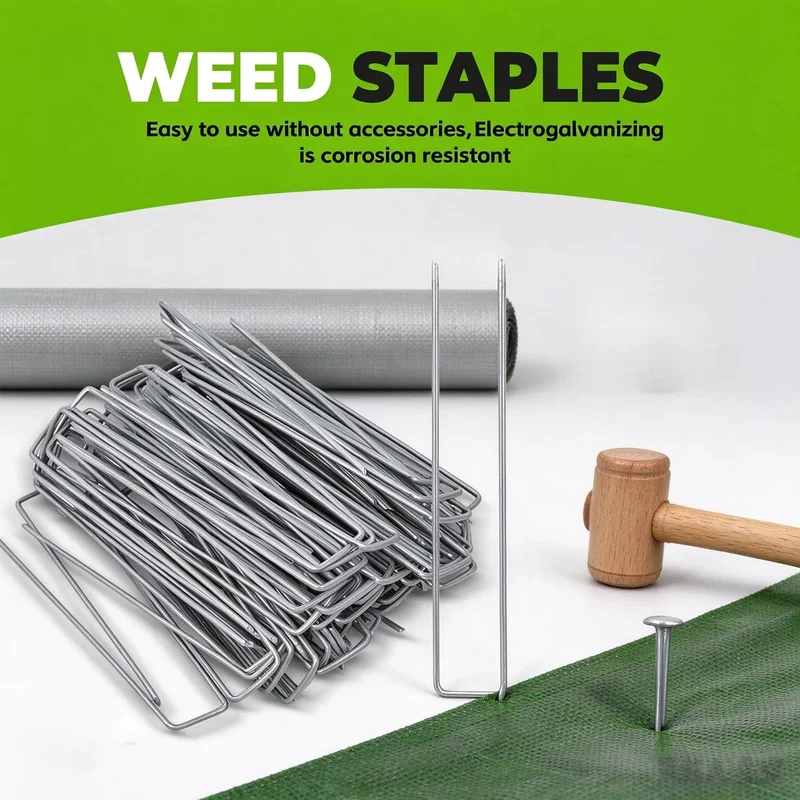 Galvanized steelULawn fixing nails6Inch-sized, rust-resistant, durable, and specially designed for engineering and landscaping a