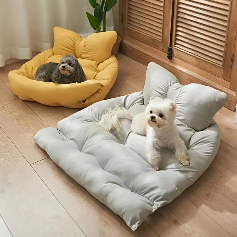 Washable Cotton Sofa Bed for Cats and Dogs, Soft Pet Mat, Warm Bed for Large Dogs, Medium and Small Dogs, Cute Kennel House, New