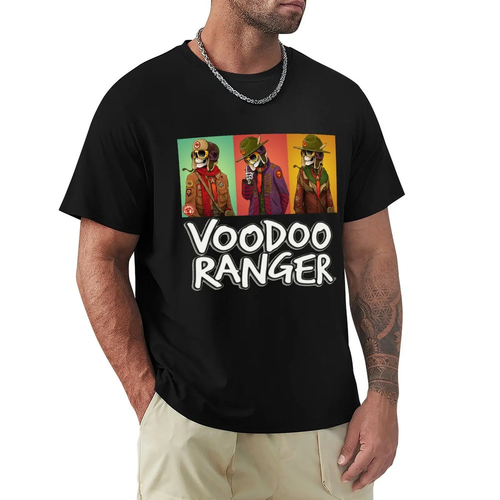 

Voodoos Rangers, IPA Juicy Haze new Belgium T-Shirt Halloween Theme T-Shirt