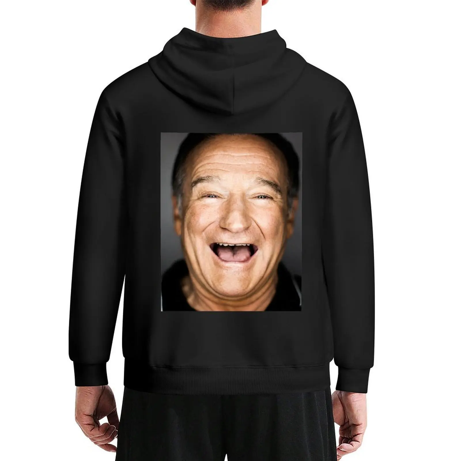 

robin williams lol Hoodie men's autumn clothes winter clothes mens clothes anime hoodie oversize