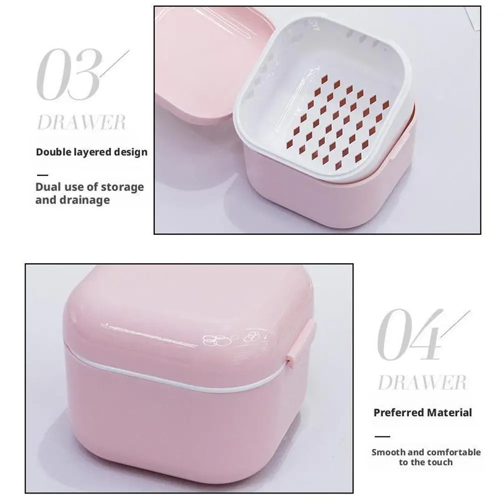 Nuove punte da trapano per nail art Testa di molatura Sterilizzatore Scatola di disinfezione Strumento per unghie Scatola di pulizia del filtro Custodia per manicure Accessorio