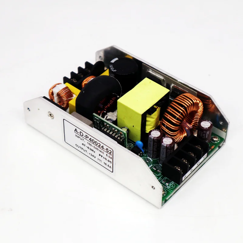 

AC-DC power board 400w output DC 24V 32V 36V 42V 48V 60V Audio Digital Amplifier PFC Mute Low Noise Switching Power Supply