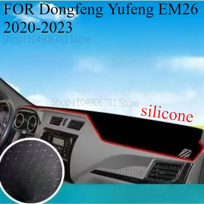 

FOR Dongfeng Yufeng EM26 2020-2023 Car Dash Mat Dashmat Dashboard Cover Sun Shade Dash Board Cover Carpet Accessories