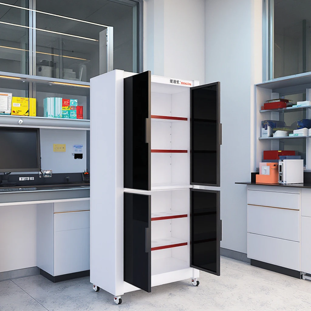 

Школьный склад, лабораторная стеклянная посуда, 6-польный современный стальной шкафчик