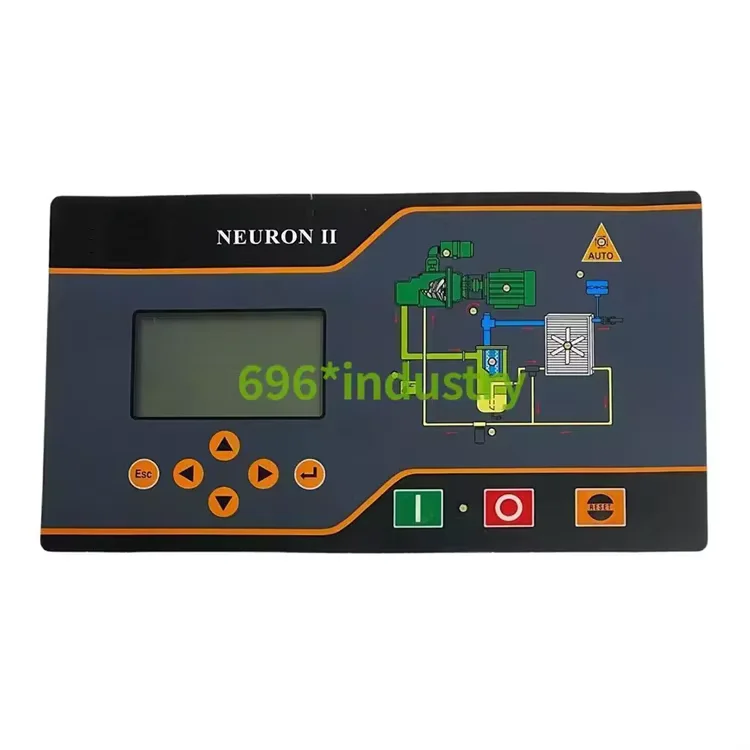 6810022661 Controller panel with program controller membrane keyboard and LCD for Borg air compressors