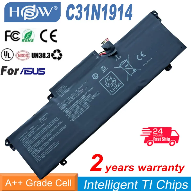 

C31N1914 Notebook Laptop Battery For Asus ZenBook UX435EAL UX425UG UX435EG 14 UX425QA 11.61V 63Wh