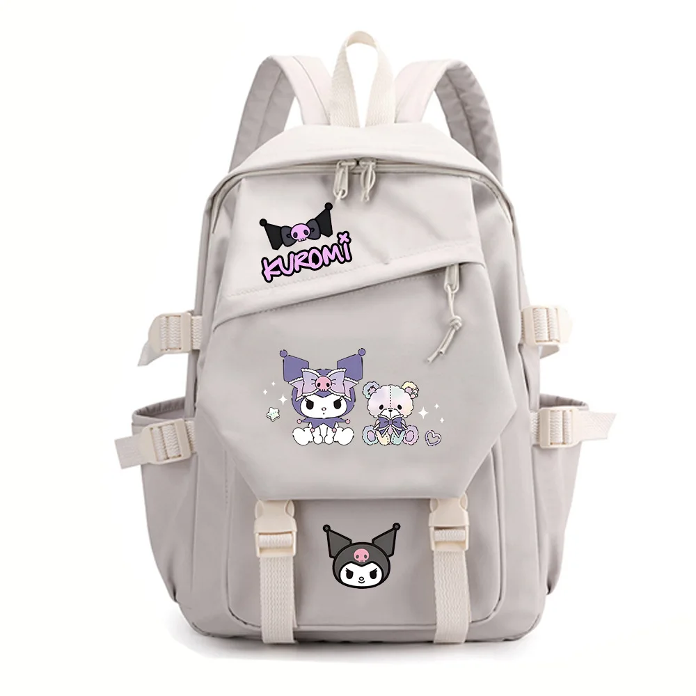 Kuromi Cartoon Multi-Functional Schoolbag Girls'large Capacity Good-Looking Backpack Student Campus Backpack