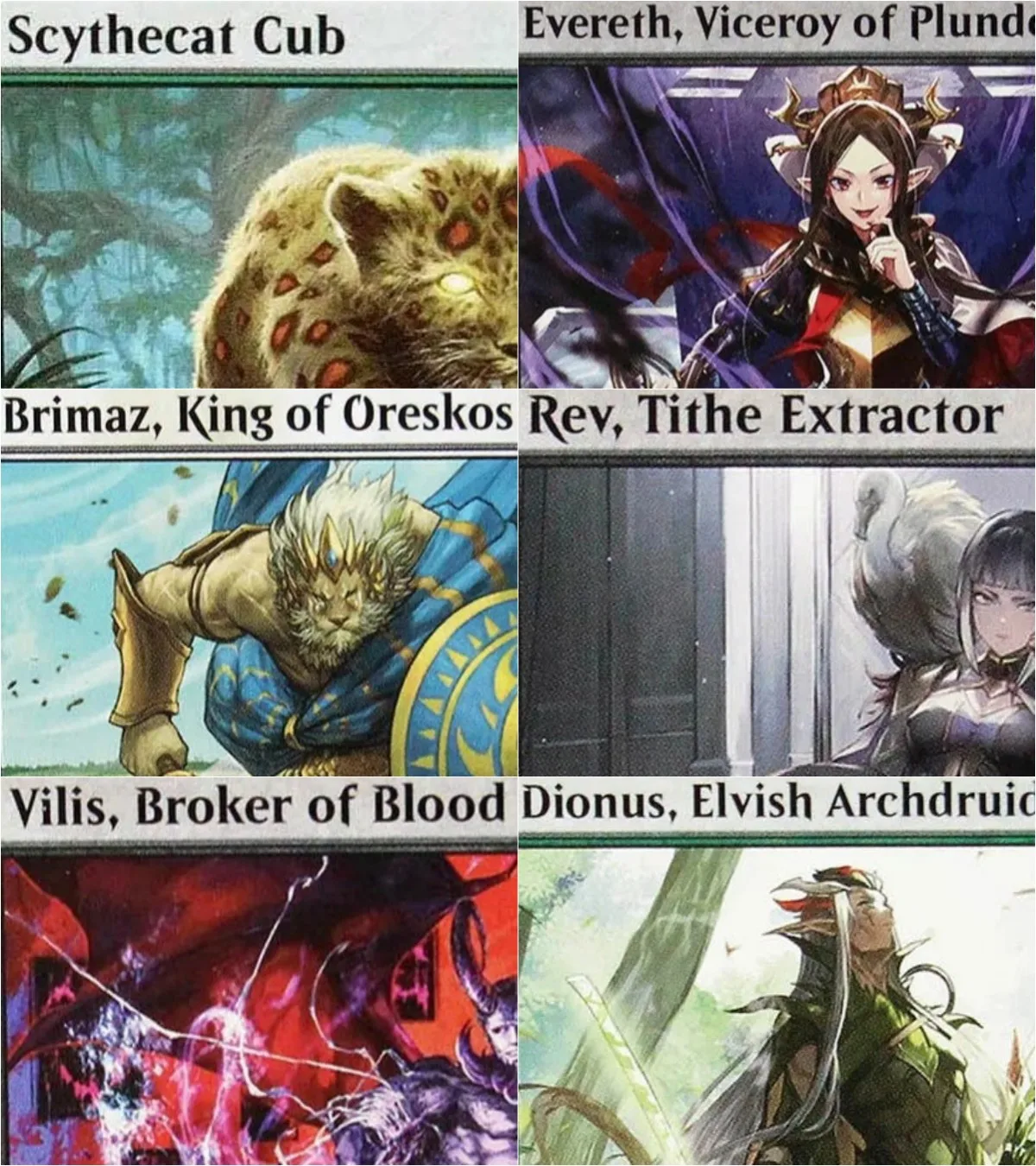 

Rev,Tithe Extractor / Scythecat Cub CustomTCG Magical Proxy Cards Game Quality Proxy Gathering Board Playing Game Trading Cards