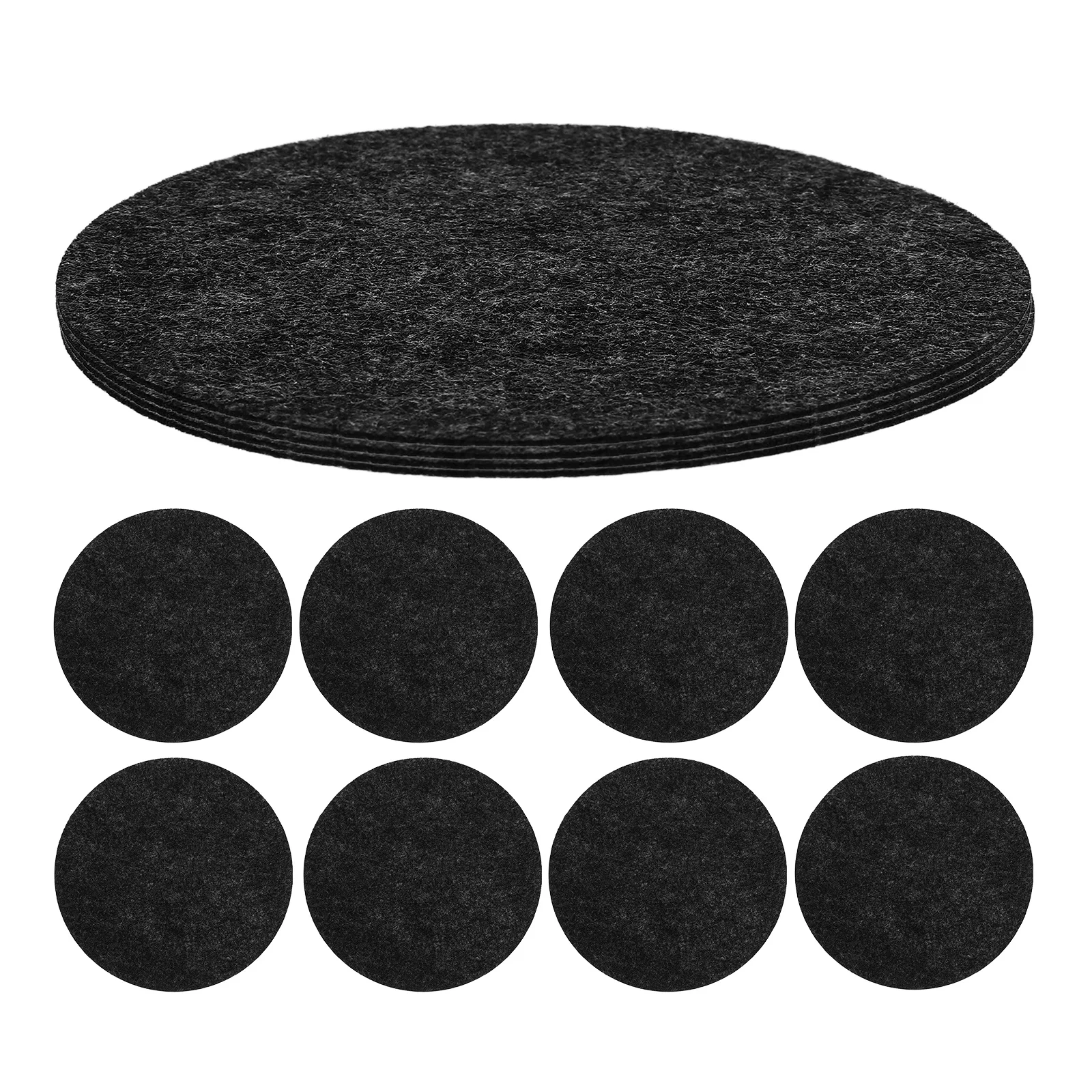 

12pcs Felt Pan Protectors Dish Divider Mats Anti Scratch Cushions For Pot Bowl Storage Protection Kitchen Tableware Mat