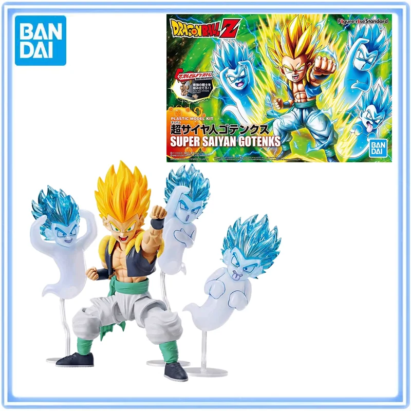 

BANDAI Figure-rise Dragon Ball Z Gotenks Super Saiyan Action Figure Assembly Model Hobbies Collectible Ornaments