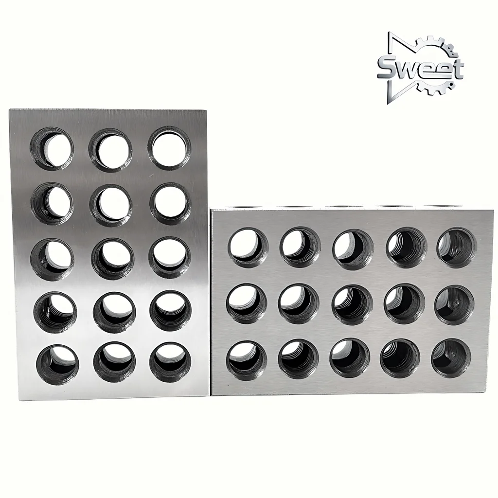 2피스 세트 - 1, 2, 3인치 연삭 등급 고정밀 등급 블록 공작 기계용 1-2-3 병렬 심