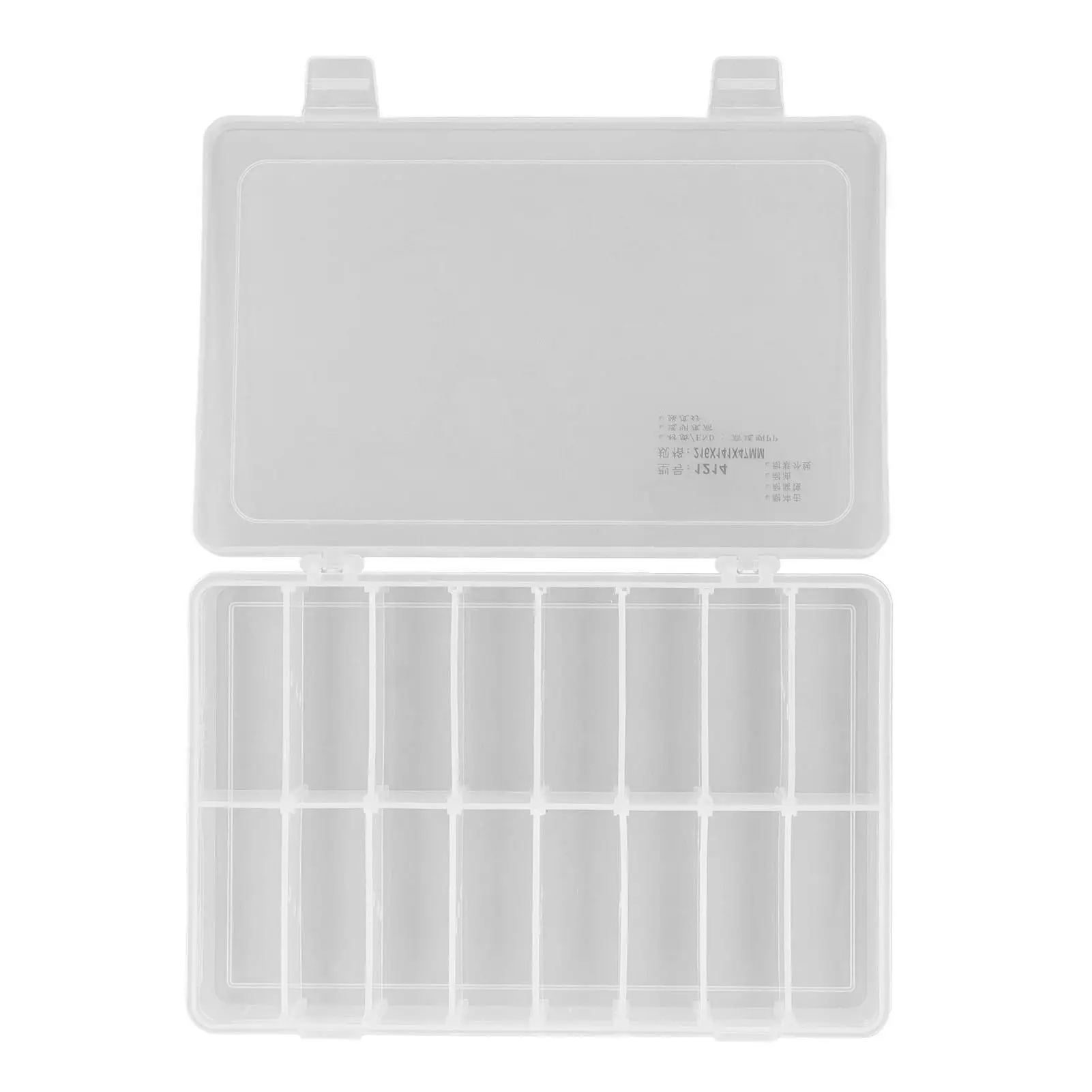

16 Compartment Transparent PP Plastic for jewelry Organizer Box 16 Grids Eco-Friendly Storage Container