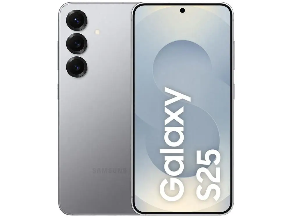 هاتف ذكي Samsung-Galaxy S25 الفضي ، 5G ، GB ، 6 "، 12GB RAM ، كاميرا بطارية ثلاثية الشريحة المزدوجة ، 50 + 12 + 10 ، #1