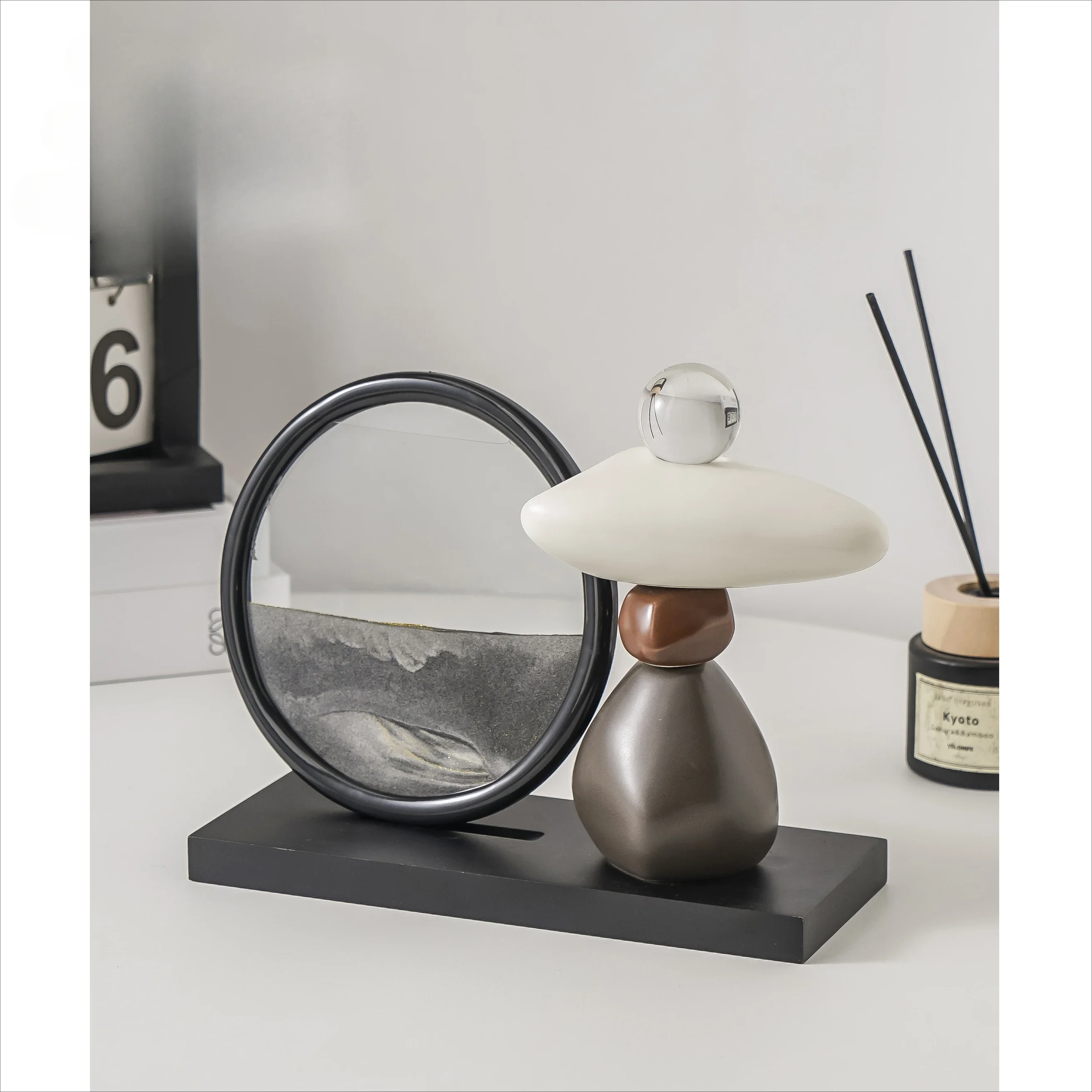Times come and go, office study tabletop ornament