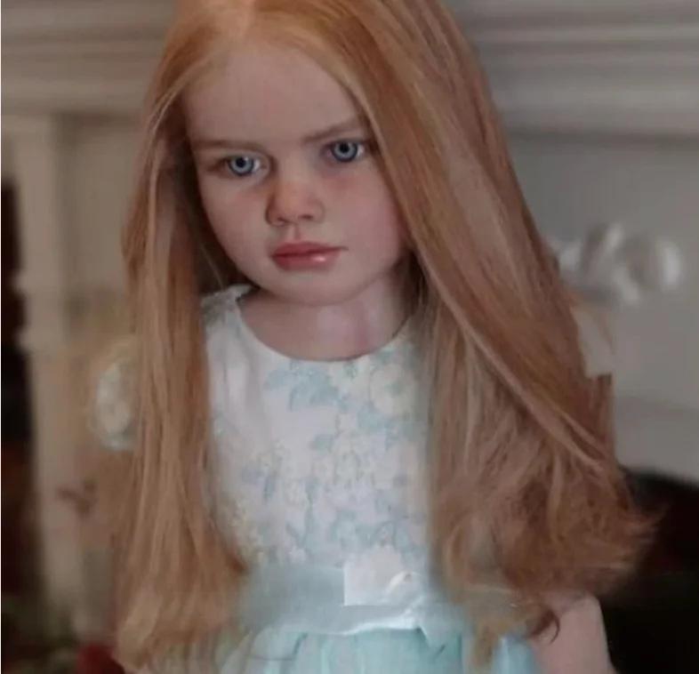 DLS 44inch Pretty Girl Gabriella Reborn Doll Toddler Fully assembled  Realistic Rooted Hair Toy