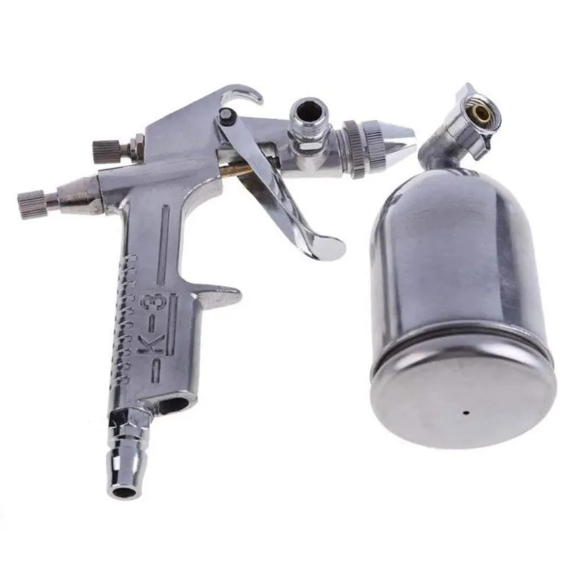 Imagem -05 - Mini Paint Air Pistola Pneumático Atomização Bocal Spray Atomizador Pintura de Couro Ferramenta de Reparo Aerógrafo k3 0.5 mm 125ml