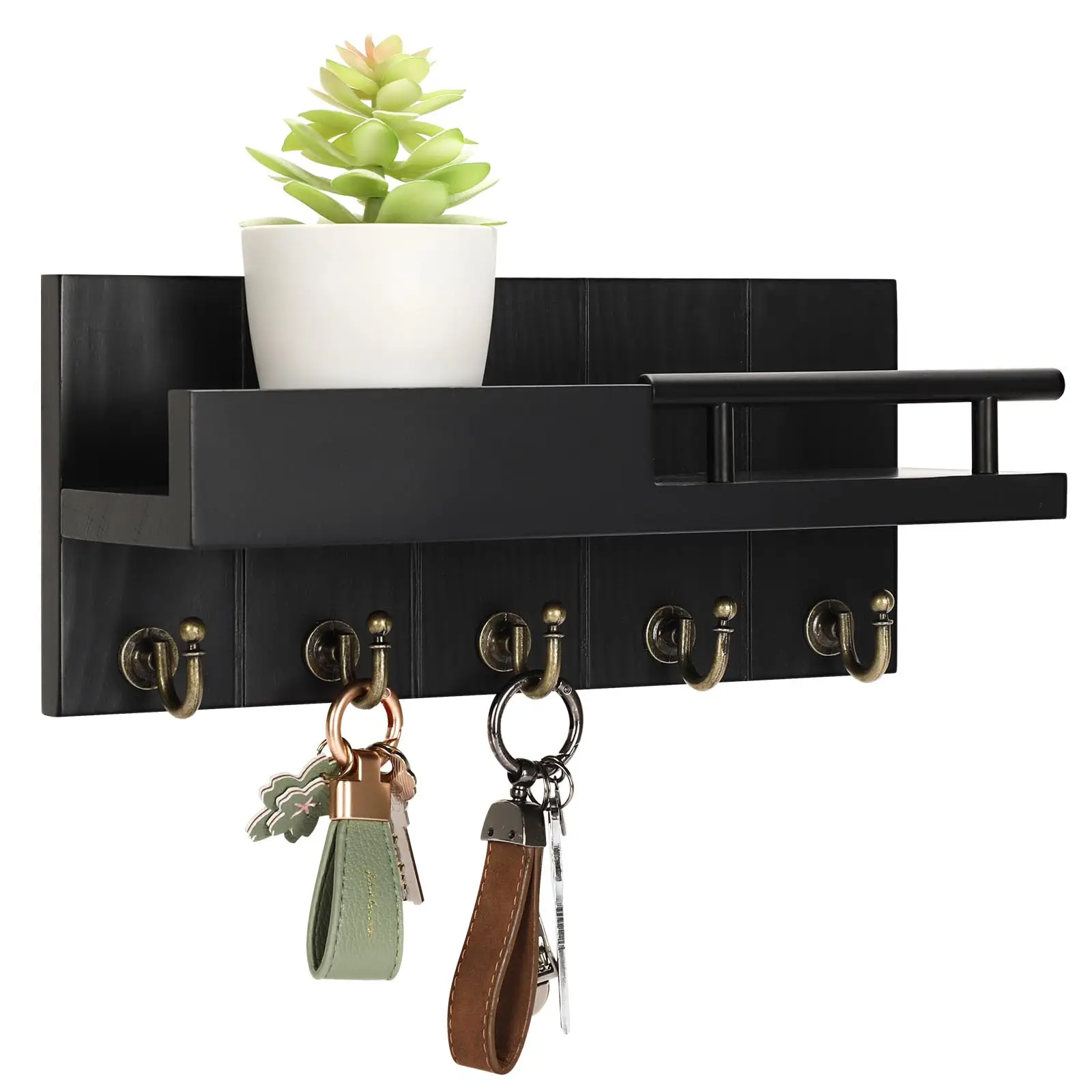 Ganchos Para Correas De Perro De Acero Inoxidable - Organizador De Pared Para Interior Y Exterior, Fácil Instalación