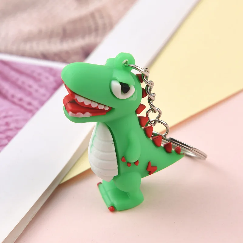 New Cute Cartoon Dinosaur Key Chain Accessories High Quality Animal Pendant Keychain Jewelry Gifts