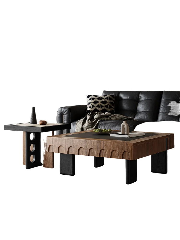 

Coffee table antique living room household small apartment 2025 new light luxury advanced sense Internet celebrity explosion