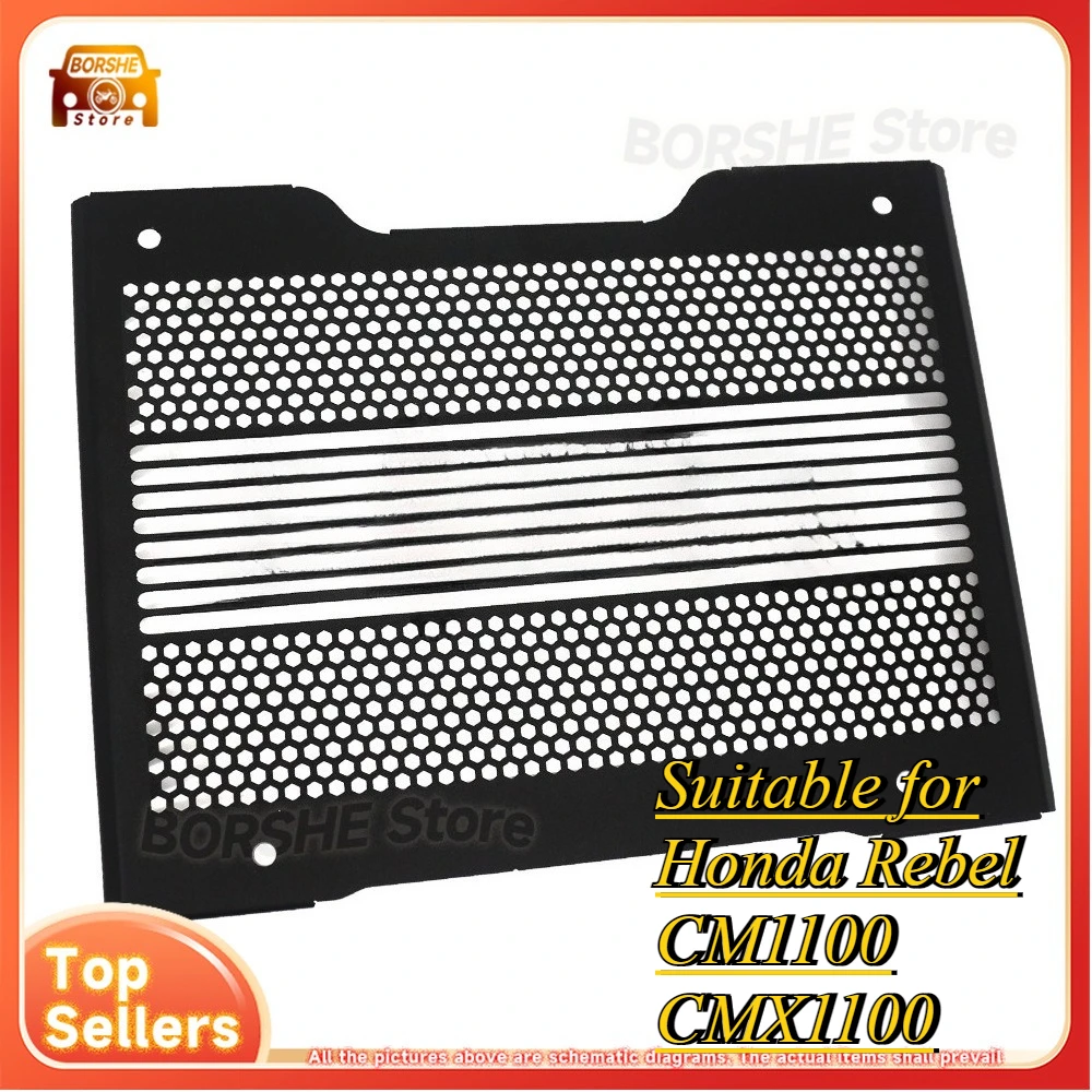 

Suitable for Honda Rebel CM1100 CMX1100 radiator grill mesh radiator guard radiator protector bug deflector