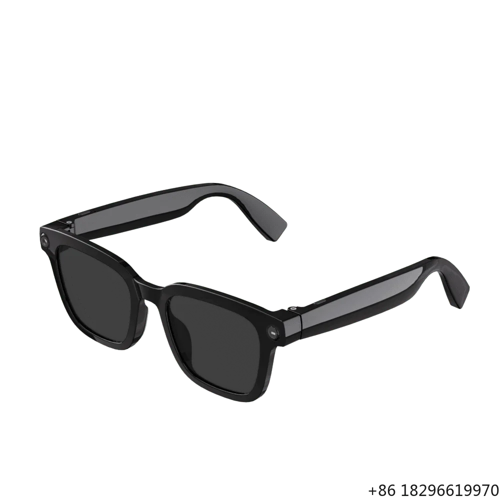 8MP Stabilized  Smart Glasses Voice Recording AI Translation Music Playback Touch Control Outdoor Eyewear