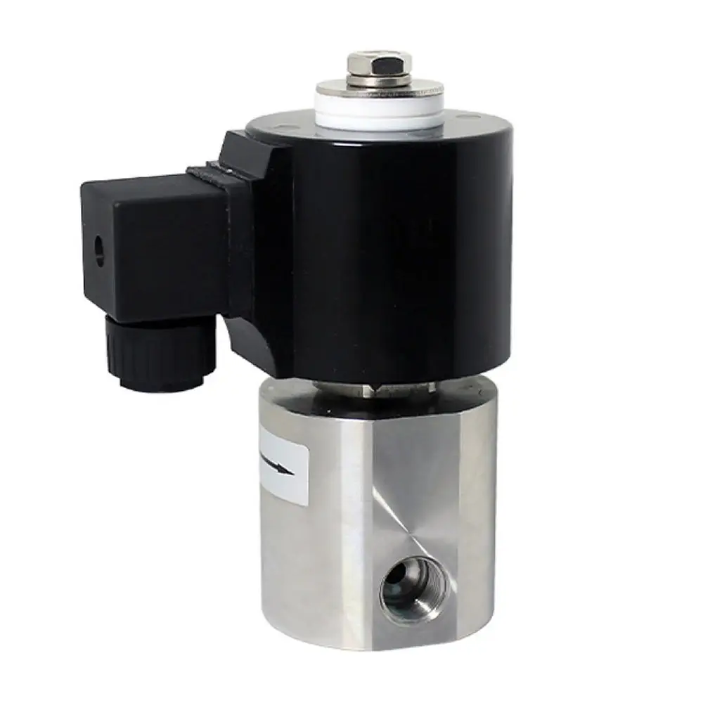 

COVNA DN15 1/2 inch 2 Way 12V DC Normally Closed High Pressure Stainless Steel Solenoid Valve