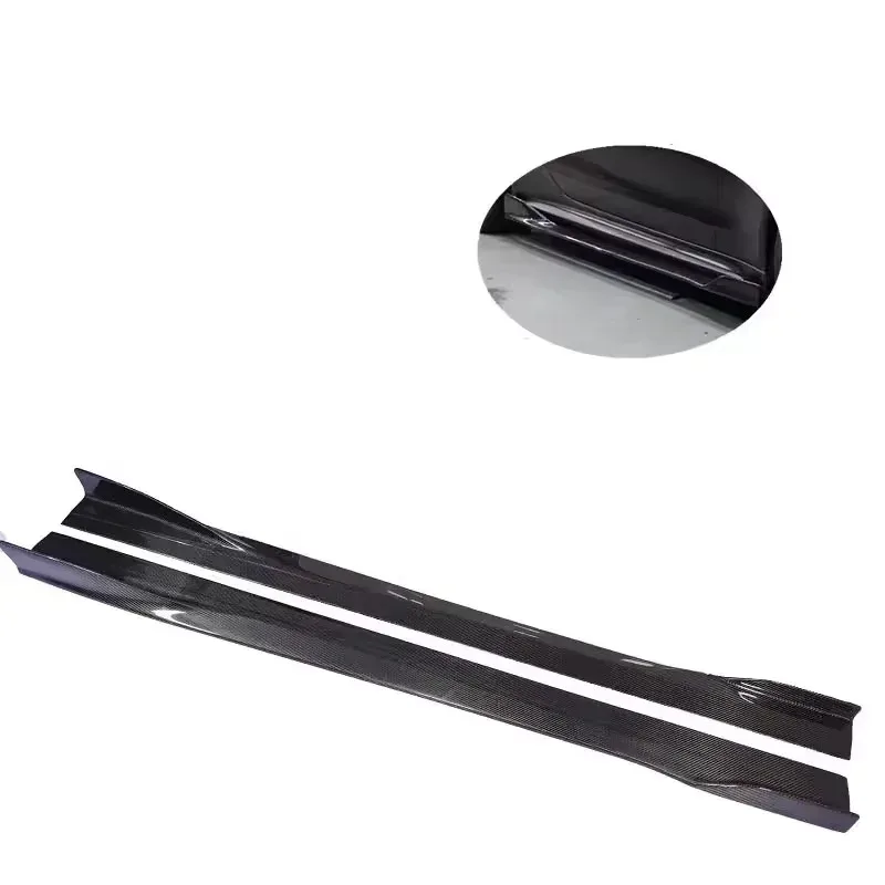 

wet carbon fiber side skirt for w205 c63 c63s Coupe