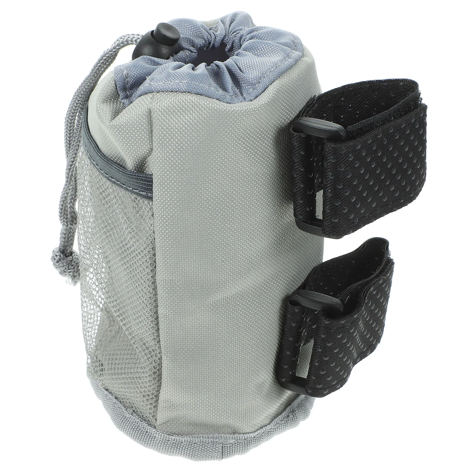 

Oxford Cloth Bike Water Bottle Holder Lightweight Insulated Gray Cycling Cup Rack Outdoor Activity Camping Accessories H