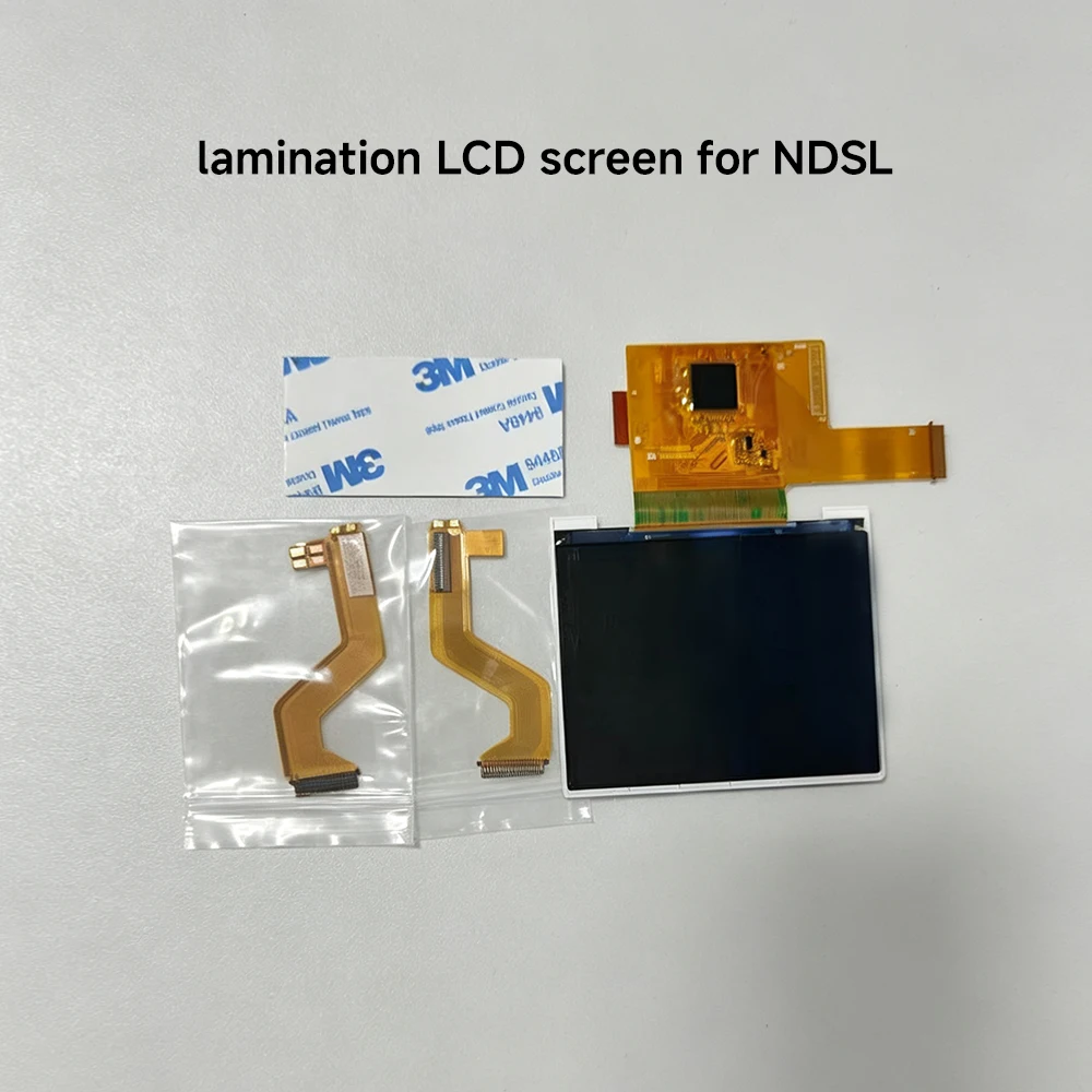 닌텐도 DS 라이트(NDSL, DSL)용 새로운 라미네이트 IPS LCD 화면, 교체용 디스플레이, 단품 또는 풀 세트로 판매