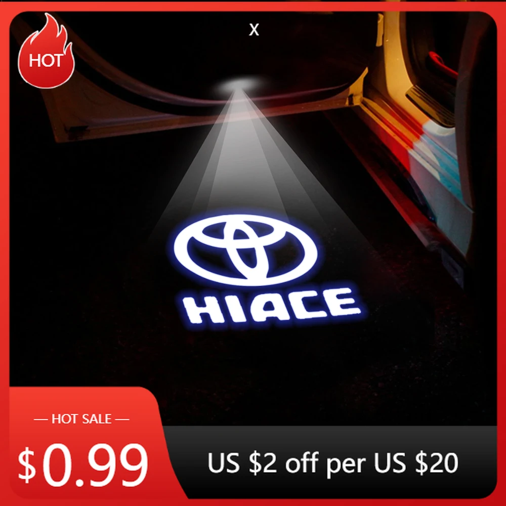 

Для Toyota 2026, колпаки Hot Hub, светодиодные дверные лампы, лазерный проектор, логотип, ночник для Toyota Camry Prius Corolla Land Crui