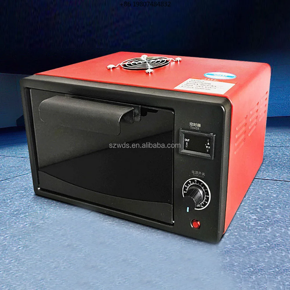 Glue Box UV Curing Lamp 240W 395nm 365nm LED Blacklight UV Ceramic Enamel Colour Oven