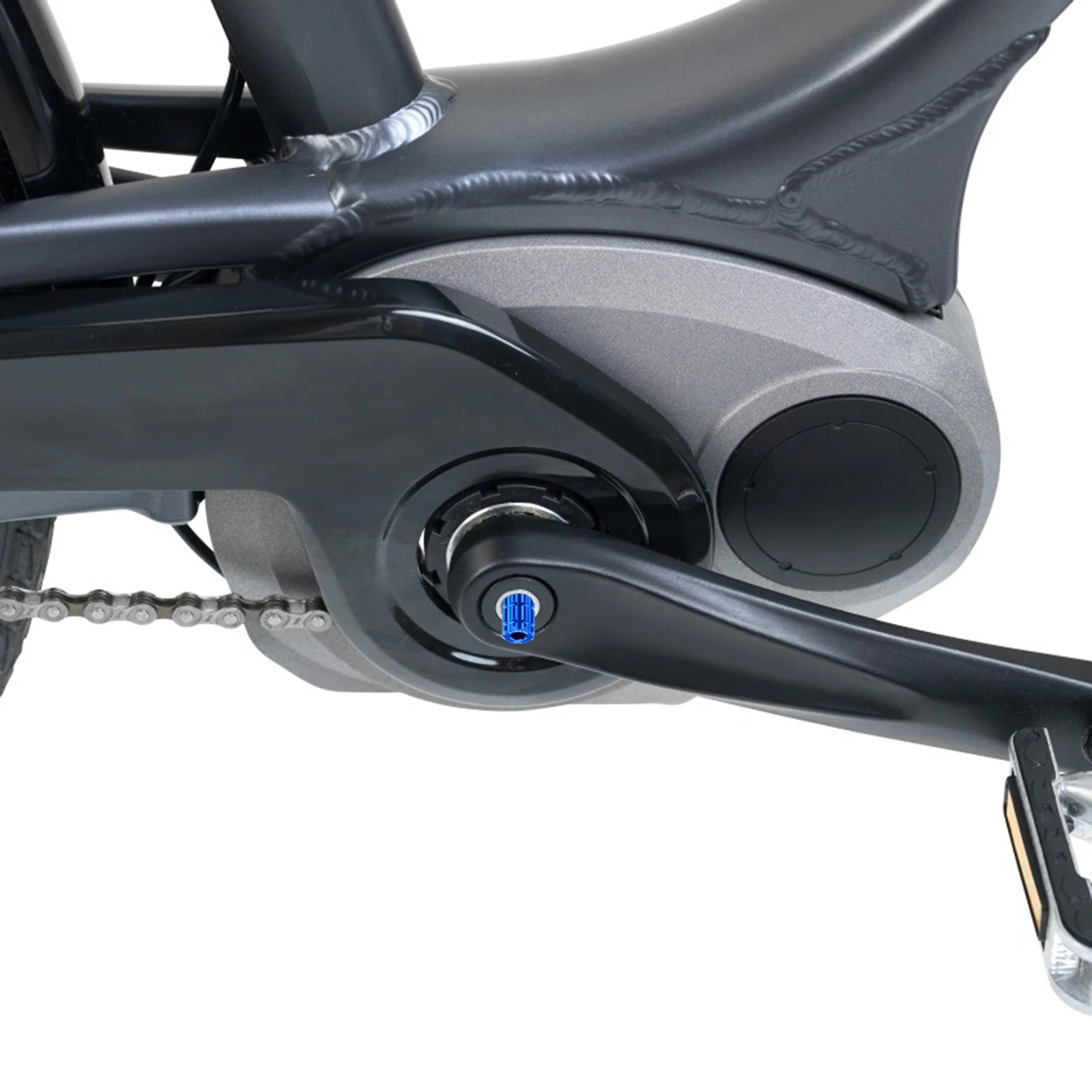 Bicycle Puller Aluminum Alloy Crank Remover With Built-In Magnet Compact Bike Repair Tool For Crank Installation Removal