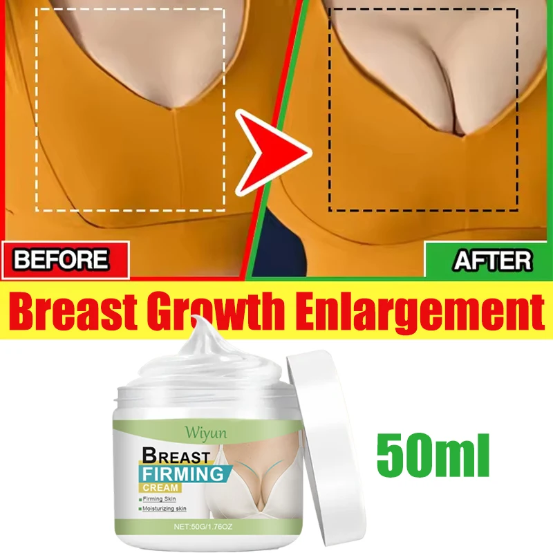 

Natural Breast Enlargement Cream Chest Lift Firm Enhancer Care Oil Butt Breast Plump Growth Massage Boobs Bigger Sexy Body Care
