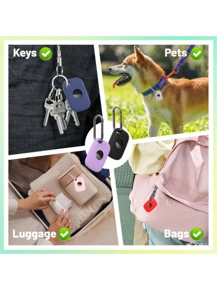 652F Flexible Silicone Guard Covers Waterproof Sleeve Case With Keyring for Tile Life 360 2024 Locator Ensures Precise Cutout