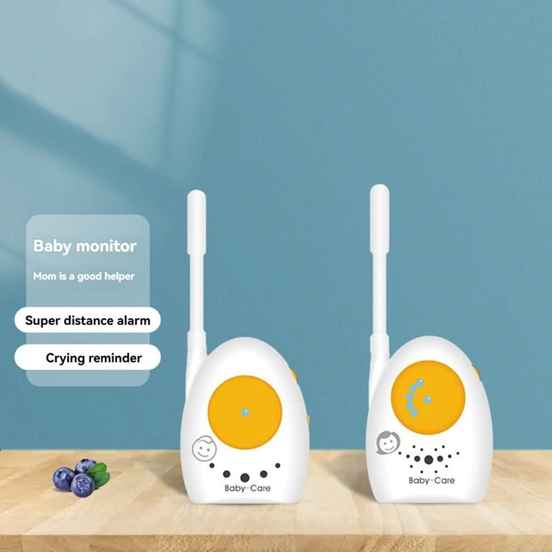 Audio Baby Monitoring Long Range And Crystal-Clear Sound Child Voice Crying Monitor With Indicators